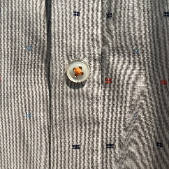7 Diamonds Grey Men’s Button Down - Picture 4 of 8